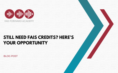 Still Need FAIS Credits? Here’s Your Opportunity